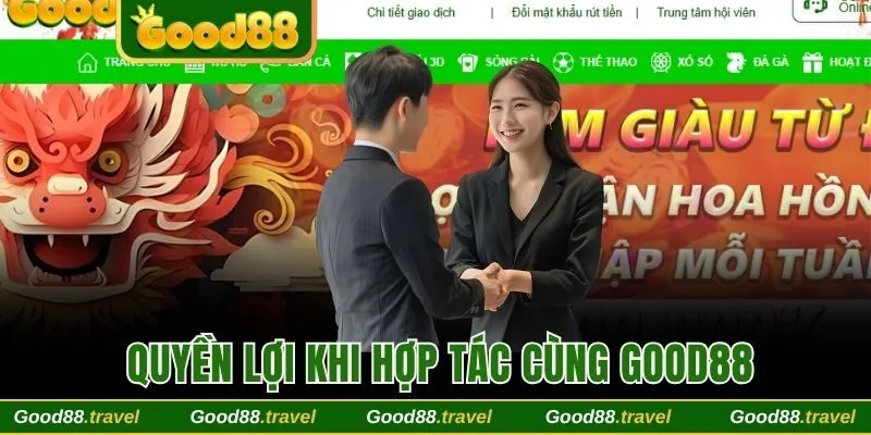 Những quyền lợi khi hợp tác kinh doanh cùng nhà cái